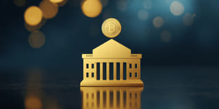 Illustration au format journalistique portant sur l'attrait des institutions pour les ETF crypto