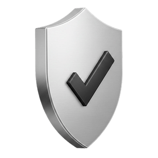 Symbole de validation en 3D figurant sur la page de fonctionnement de Rendessor Trading